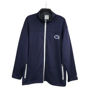 Champion Mens Penn State Nittany Lions Full Zip Jacket XL Navy Blue Fan NCAA PSU
